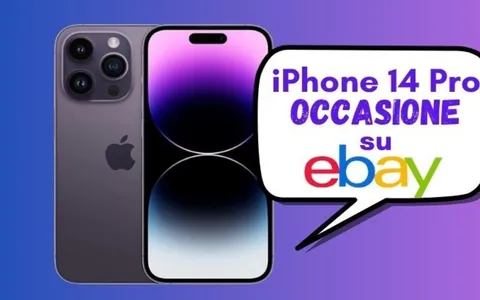 iPhone 14 Pro: OTTIMO PREZZO oggi su eBay