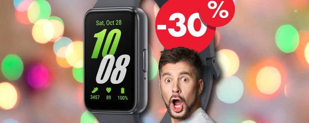 Samsung Galaxy Fit3: perfetto per tornare IN FORMA dopo le feste (-30%)