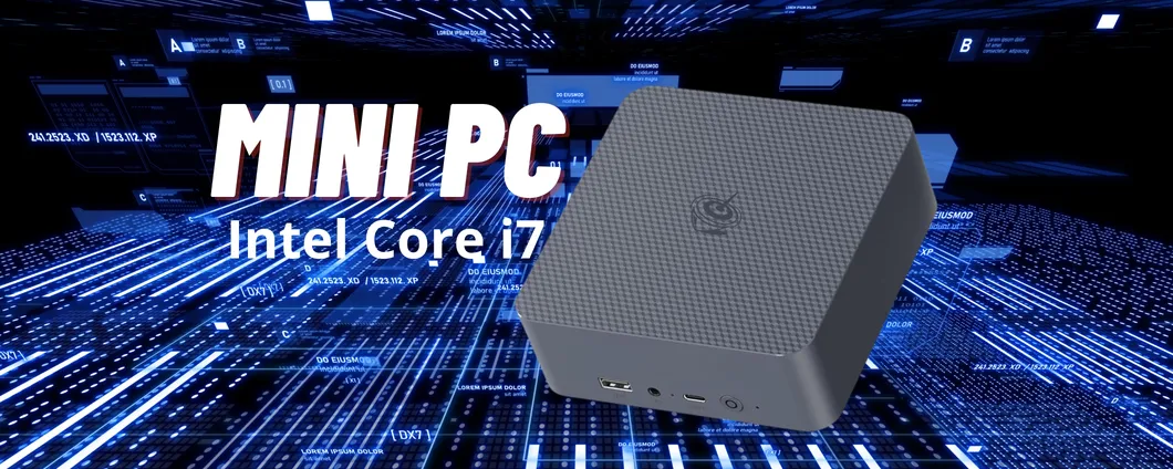 Mini PC con i7 e 32GB di RAM: un piccolo computer che spacca (-100€)
