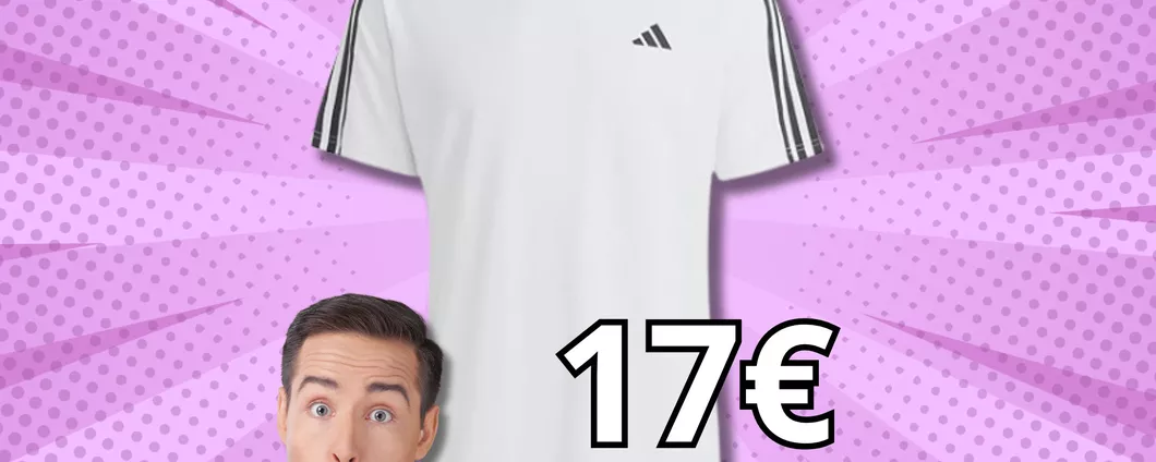 CHE BOMBA: solo 17€ per Adidas T-shirt originale perfetta IDEA REGALO!