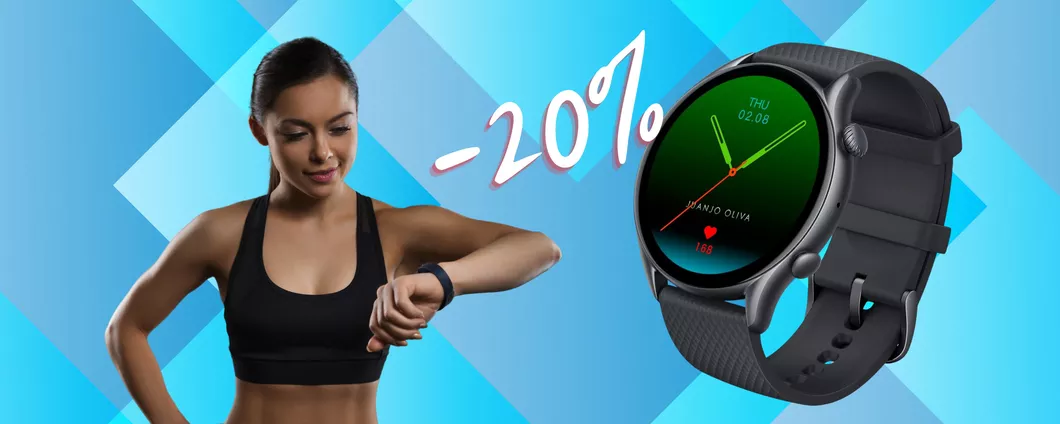 Amazfit GTR 3 Pro: SCONTO del 20% per il mitico smartwatch
