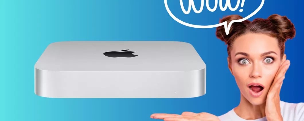 Apple Mac mini 2023 con chip M2 a 150 EURO IN MENO: l'affare è D'ORO