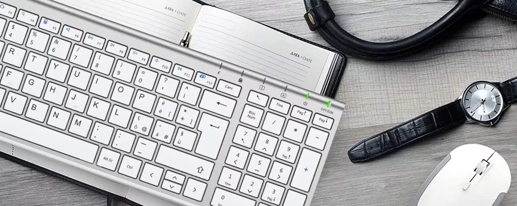 Kit tastiera e mouse wireless ad un prezzo BOMBA su Amazon grazie alla promo speciale