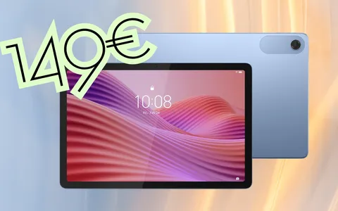 Offerta Lenovo Tab con Android 14: qualità e risparmio a 149 euro
