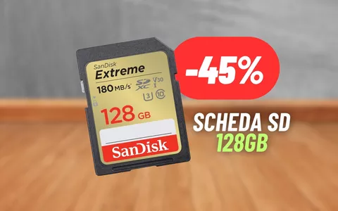 Scheda SD al 45% di sconto: Amazon lancia la promo sul prodotto SanDisk