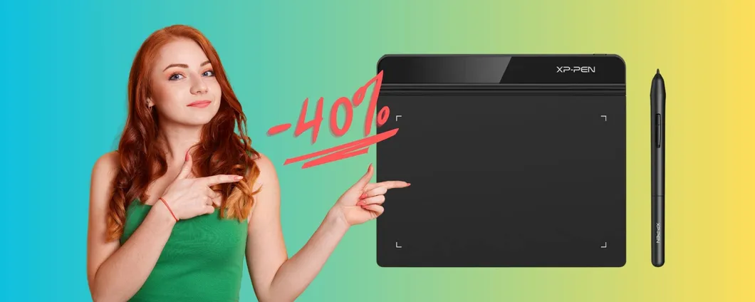 XP-PEN G640: tavoletta grafica a prezzo STRACCIATO (-40%)