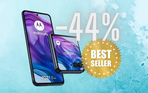 Sconto imperdibile su Motorola Razr 50 Ultra: adesso è il pieghevole da acquistare