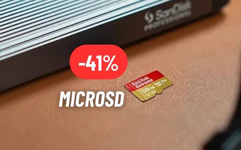 microSD da 128GB perfetta per tanti dispositivi al 41% di sconto