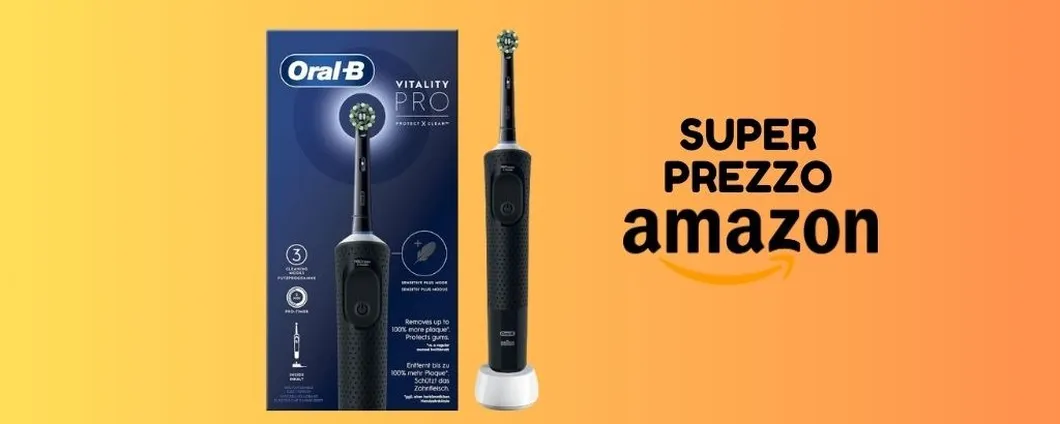 Spazzolino elettrico Oral-B tuo ad un PREZZO SUPER BASSO (solo su Amazon)
