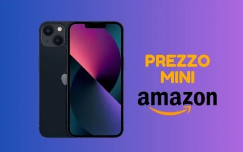 Solo su Amazon iPhone 13 a PREZZO MINI, corri a prenderlo!