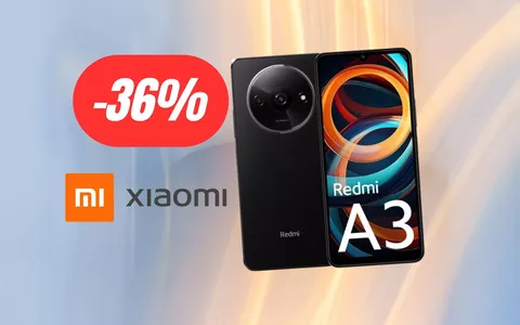 Xiaomi Redmi A3: lo smartphone per i meno esperti ad un PREZZO SHOCK (-36%)