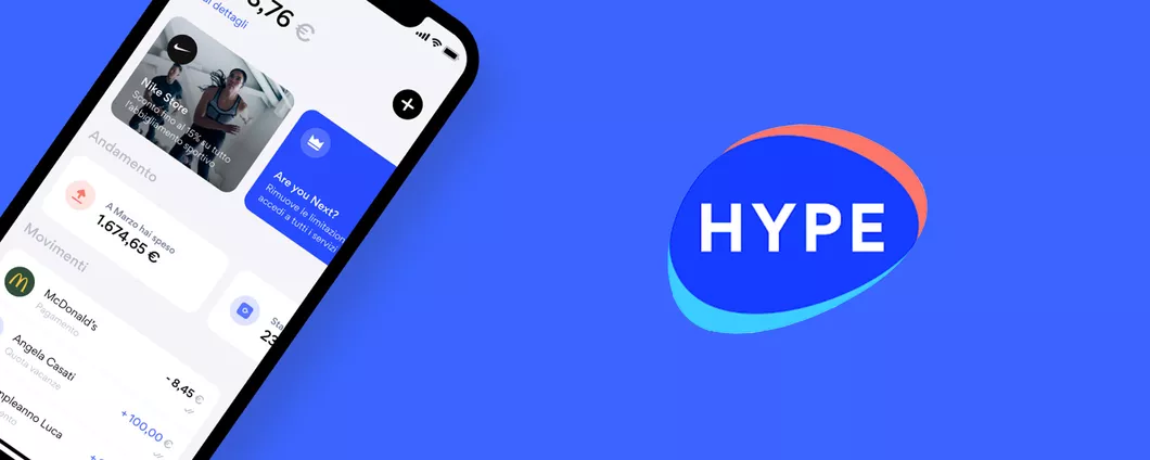 Hype Start: il conto gratuito che vi regala 5€