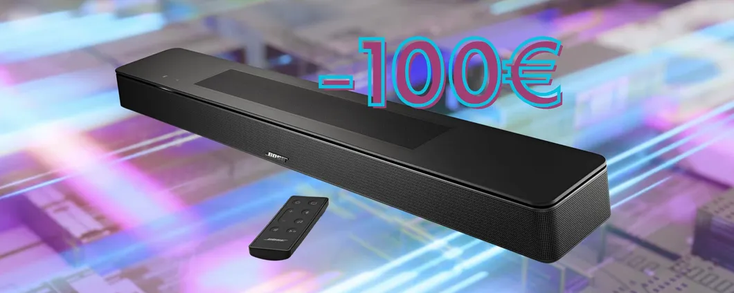 Bose: la smart soundbar con Dolby Atmos, Alexa e Google (-100€)