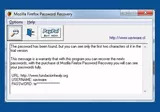 Mozilla Firefox Password Recovery