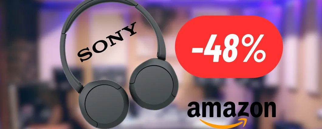 L'eccellenza di Sony nelle cuffie bluetooth IN MEGA SCONTO del 48%