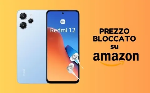 PREZZO BLOCCATO per lo Xiaomi Redmi 12, lo trovi solo su Amazon!