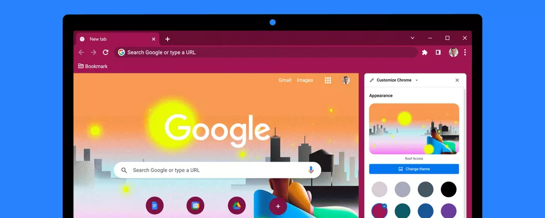 Google Chrome: più possibilità di personalizzazione su desktop