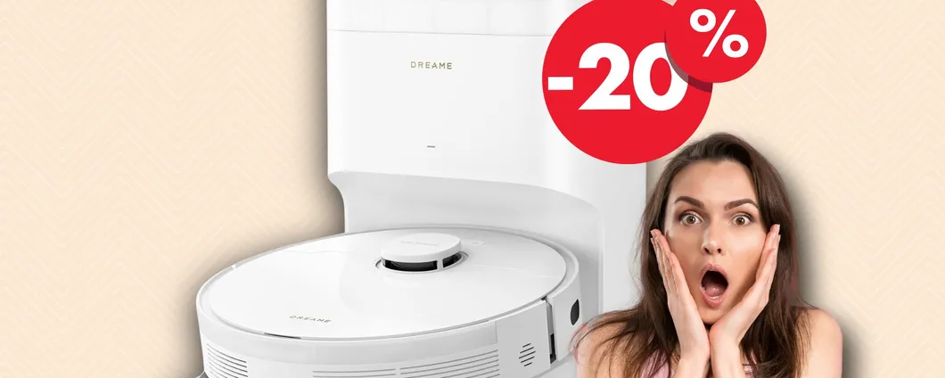 100€ DI RIBASSO per il dreame L10S Plus che lava e aspira tutta la tua casa!