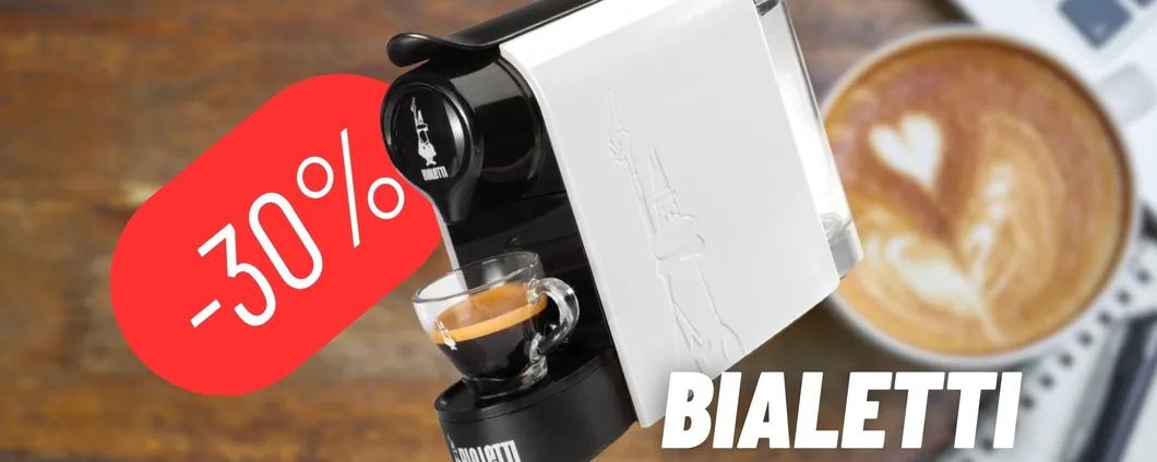 Il gusto intenso dell'espresso come al bar con la Macchina per il caffè Bialetti AD UN PREZZO FOLLE