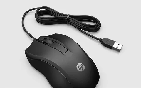 Mouse HP cablato con 1.600 DPI a meno di 6 euro su Amazon