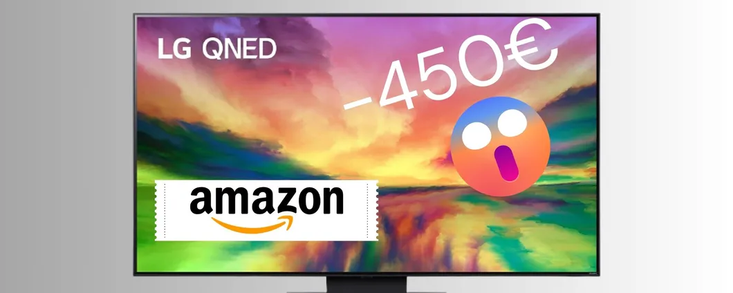 450€ di sconto sul TV LG: qualità TOP ad un PREZZO CLAMOROSO