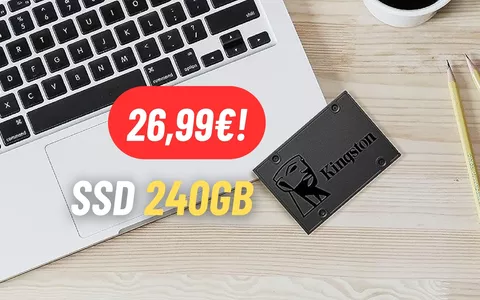 240GB di SSD ad un PREZZO RIDICOLO su Amazon