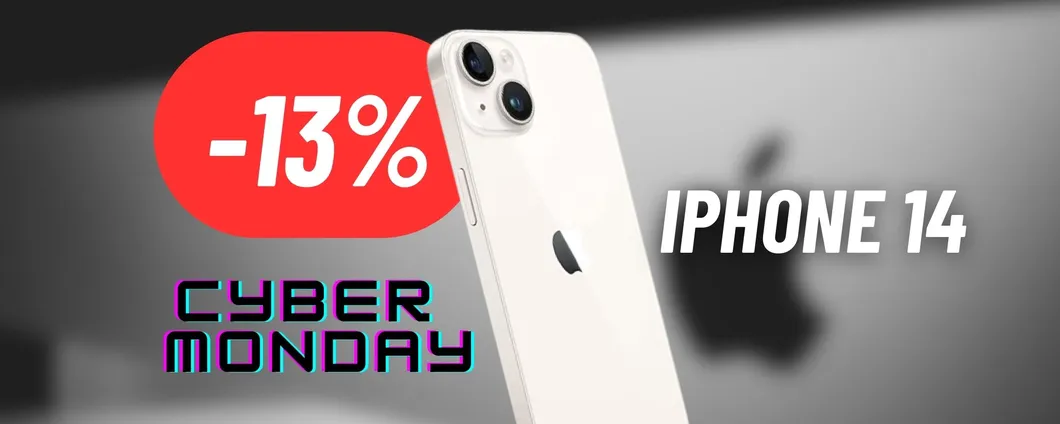 iPhone 14 a PREZZO PROMO da Cyber Monday