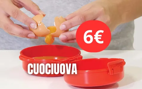 Uova cotte alla perfezione con il Cuociuova al 63% di sconto: PREZZO REGALATO