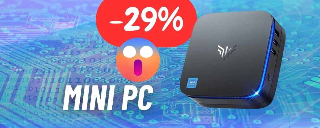Tutti i PRO di un PC ma in versione MINI: SCONTO FOLLE per meno di 200€