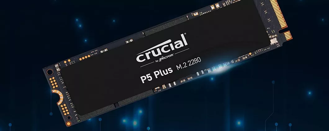 SSD Crucial P5 Plus 500GB: l'unità professionale da 6600MB/s