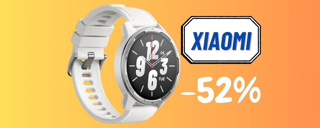 INCREDIBILE OFFERTA: 52% di sconto sullo smartwatch PER ECCELLENZA di Xiaomi