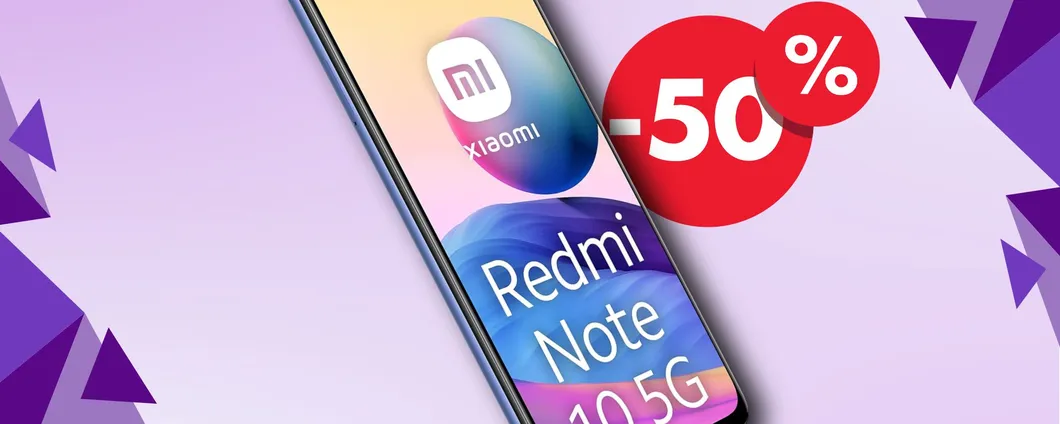 Xiaomi Redmi Note 10: lo smartphone PERFETTO al 51% IN MENO solo per oggi!