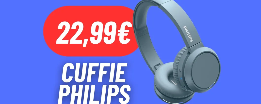 Qualità e design: le cuffie bluetooth Philips IN SCONTO con le offerte BLACK FRIDAY