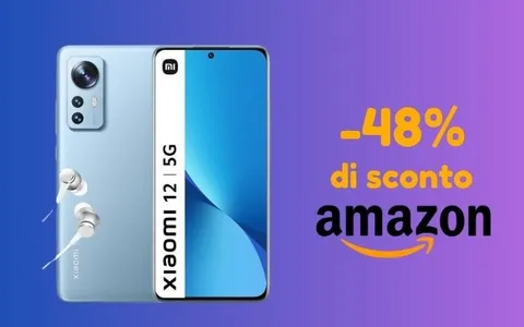 Xiaomi 12: solo su Amazon lo PAGHI LA META', corri a prenderlo!