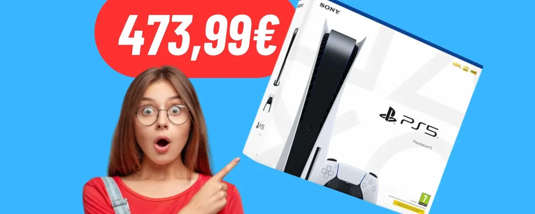 PS5 ad un prezzo MAI VISTO: SCONTO FOLLE su Amazon sulla console Sony