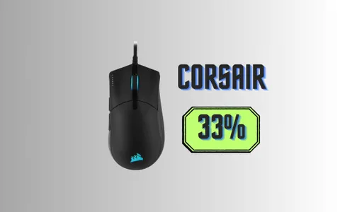 Per veri PRO PLAYER: mouse da gaming Corsair IN MAXI SCONTO