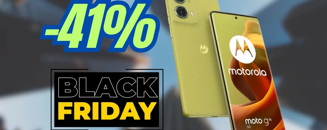 Motorola G85: il migliore sotto i 200€ per il Black Friday Amazon