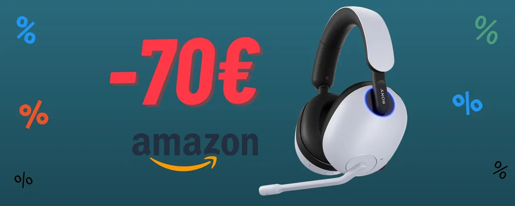 OFFERTISSIMA per le cuffie Sony INZONE H9 con 70€ IN MENO!