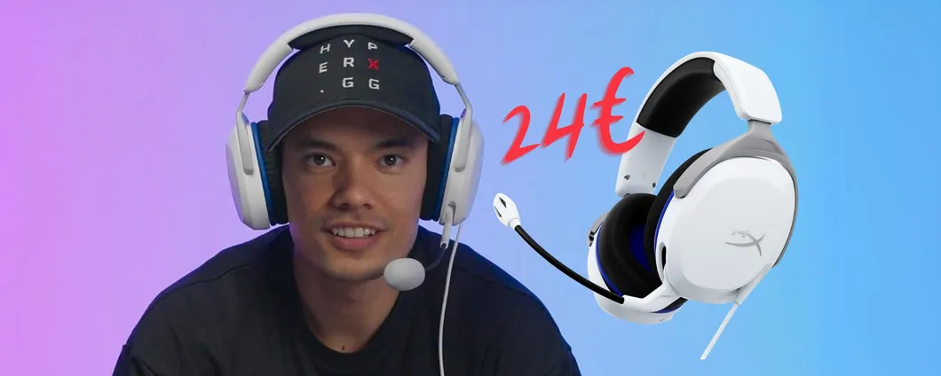 HyperX Cloud Stinger 2 Core: cuffie da gaming comodissime a soli 24€