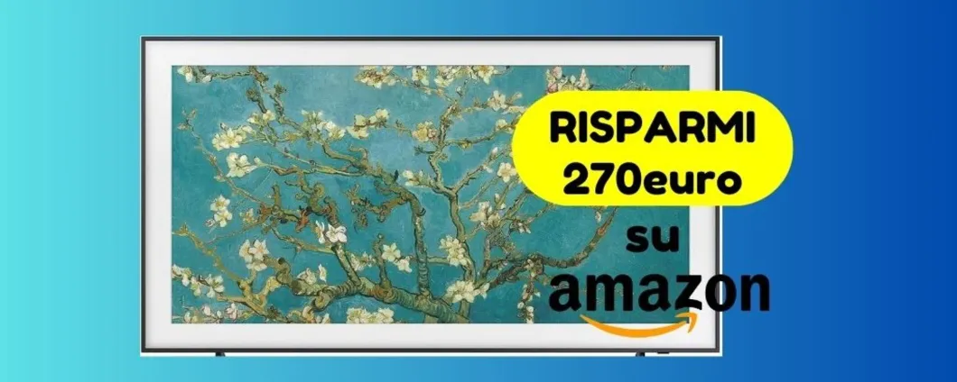 Smart tv Samsung da 50 pollici, su Amazon RISPARMI 270 euro!