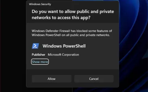Windows 11: nuova finestra per il firewall