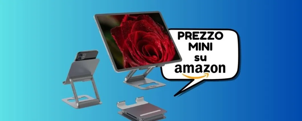 Supporto per smartphone e tablet IN OFFERTA su Amazon, lo paghi pochissimo!