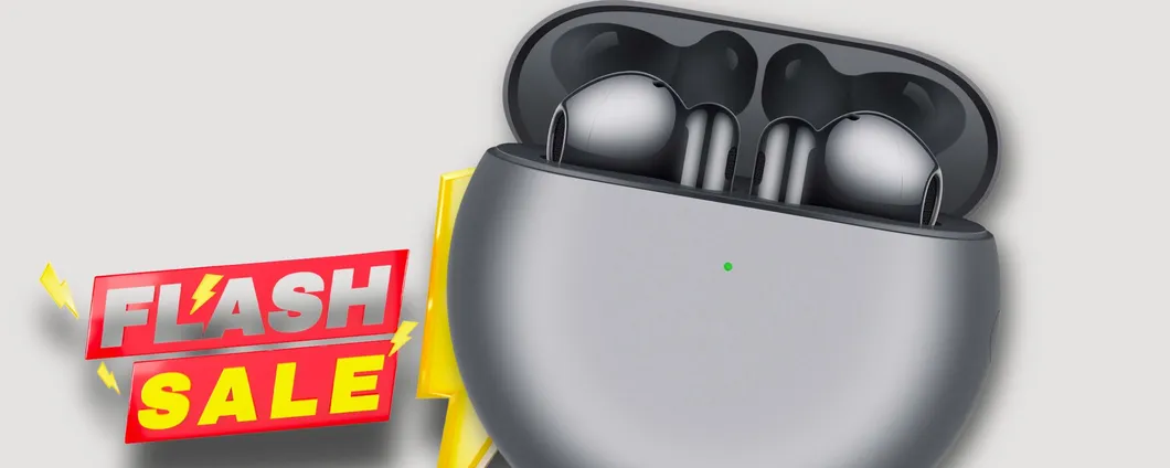 Meravigliose cuffie HUAWEI FreeBuds 4E in super sconto su Amazon: scoprile oggi!