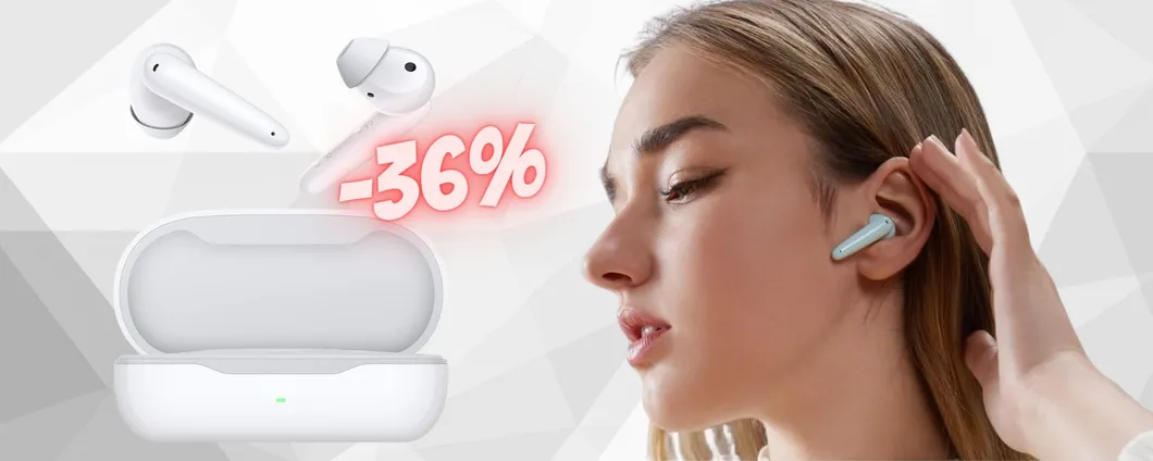 HUAWEI FreeBuds SE a PREZZO REGALO su Amazon (-36%)