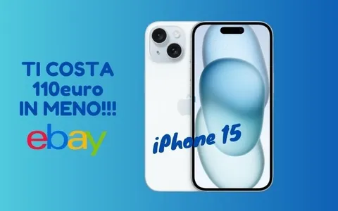 IMPERDIBILE: iPhone 15 adesso su eBay è tuo ad un PREZZO MINI!