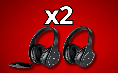 PACCO DA 2 Cuffie Wireless Meliconi: goditi la tua TV in intimità!
