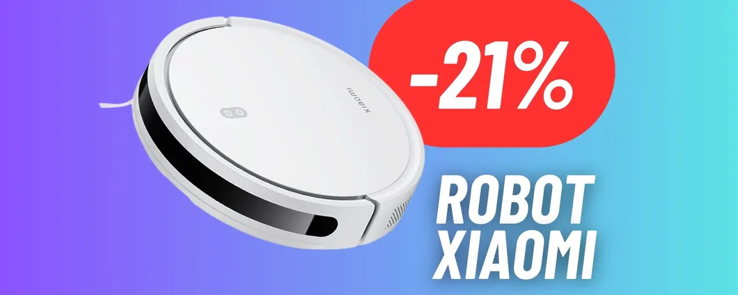 SCONTO OUTLET sul robot aspirapolvere XIAOMI: Amazon fuori tutto!