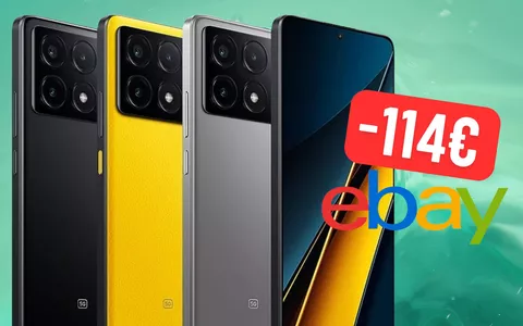 Sconto di 114€ sul mitico POCO X6 Pro da 256GB, solo su eBay