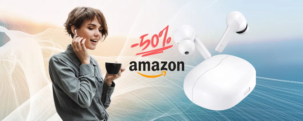 Cuffiette wireless spettacolari a METÀ PREZZO solo su Amazon