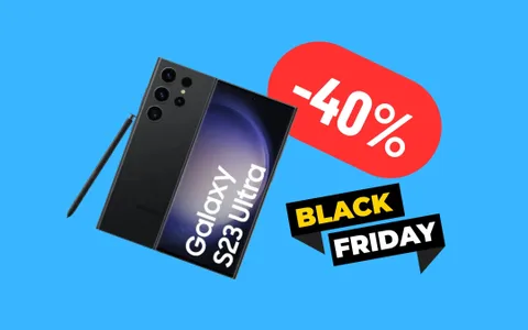 CALA A PICCO il prezzo del Samsung Galaxy S23: effetto Black Friday (-40%)